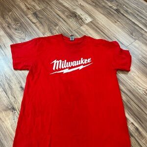 Milwaukee Red Short Sleeve Tee